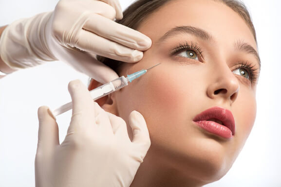 Botox tratamiento de arrugas faciales